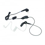 Motorola HKLN4601A PVC FREE - Earphones with mic - in-ear - wired - for DLR 1020, 1060 HKLN4477B